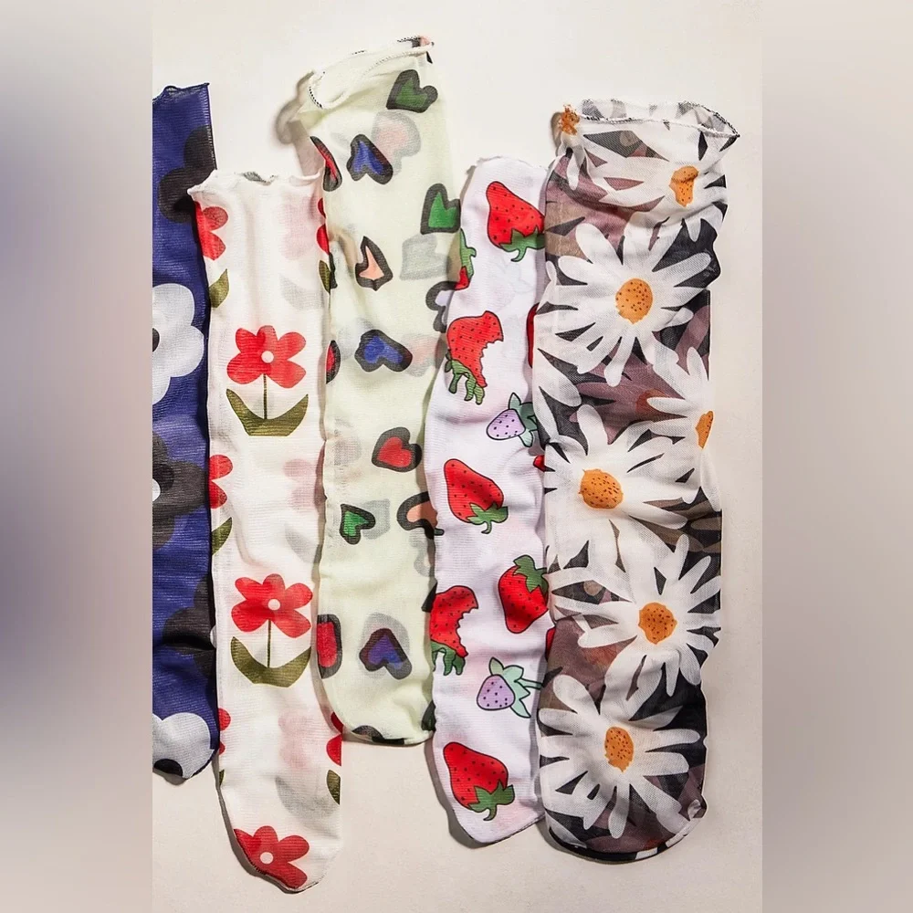 New🌟Retro Floral Socks -Flowers